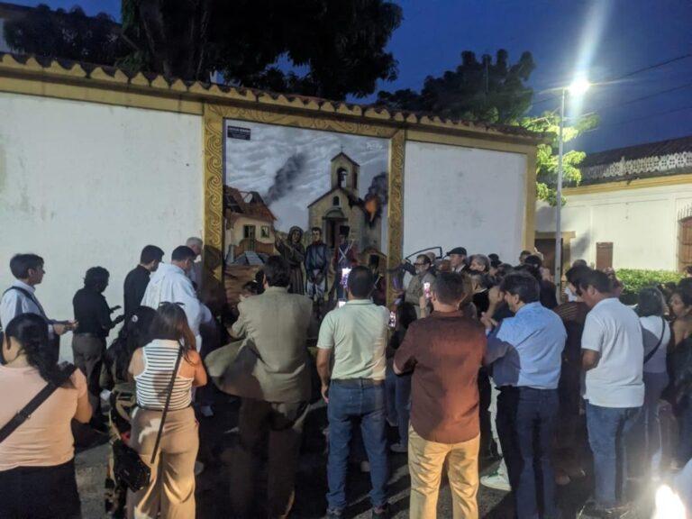 Mural en homenaje a Cayetano Redondo