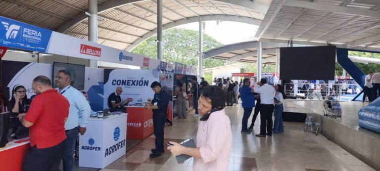 Así se desarrolla la Feria Binacional de Construcción y Ferretería
