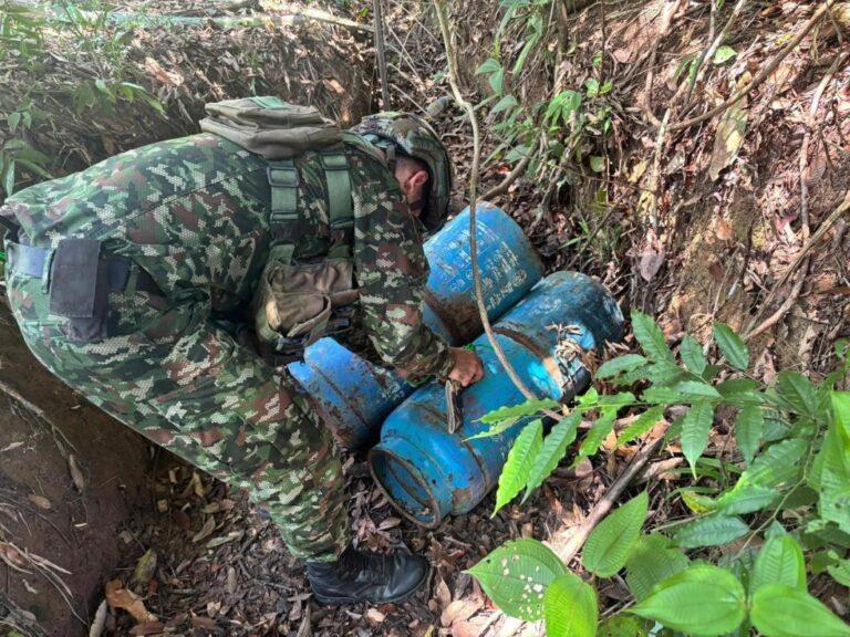 Destruyen tres artefactos explosivos en Norte de Santander