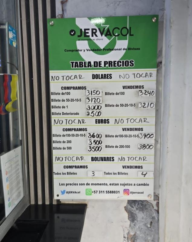 Dólar de La Parada este 9Sept