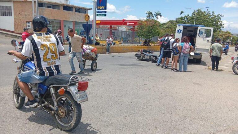 Otra colisión de motos en San Antonio