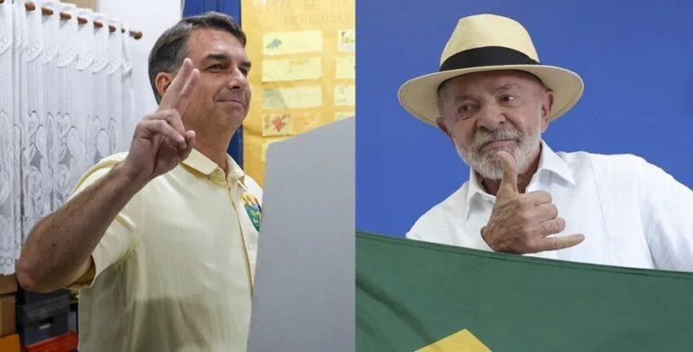 Flávio Bolsonaro y Lula da Silva disputarán la Presidencia en segunda vuelta