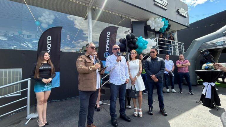 Inauguran en San Cristóbal el primer concesionario premium de EK y CFMOTO en Venezuela