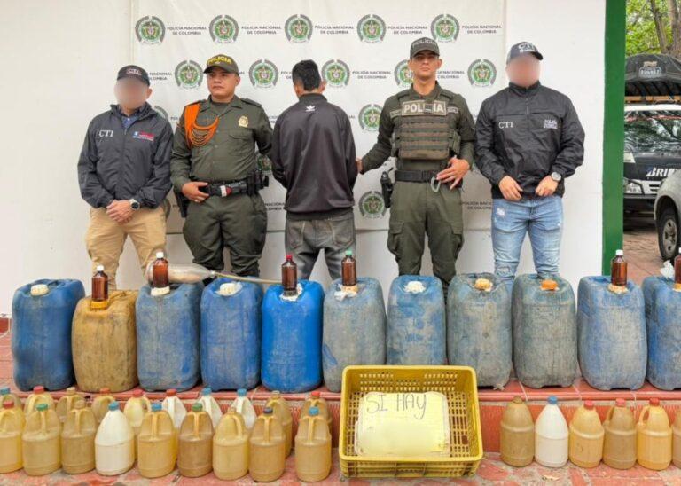 Detenido por venta ilegal de gasolina en Cúcuta