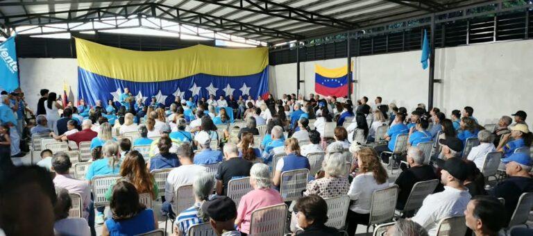 “¡María Corina, vente!” gritaron en Cárdenas